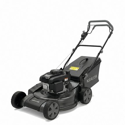 Kratox PrecisionCut 23-Inch 220cc Multi-Action Gas Lawn Mower (Matte Black & Slate Grey Edition)
