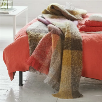 Fontaine Check Woven Throw