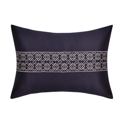 Carlisle Indigo Boudoir Decorative Throw Pillow 20" x 11" - Final Sale