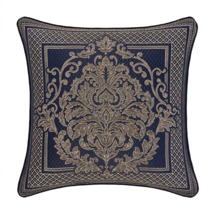 Excelsior Royal Blue Square Decorative Throw Pillow 20" x 20"