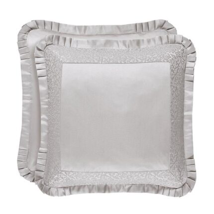 LaScala Silver Euro Sham - Final Sale