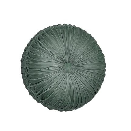 Nico Spa Tufted Round Decorative Throw Pillow 15" x 15"