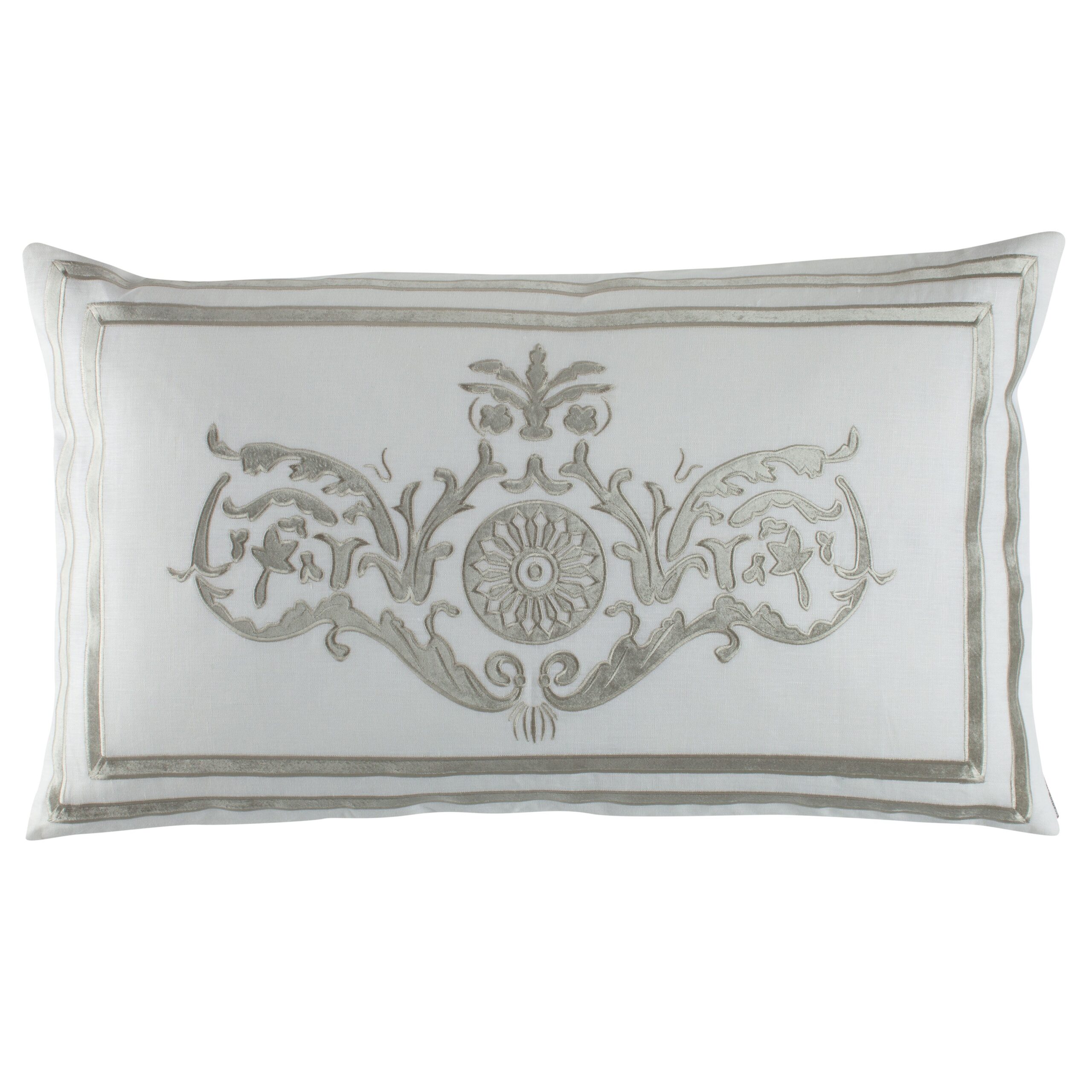 ParisWhiteLinenIceSilverVelvetLargeRectanglePillow.jpg