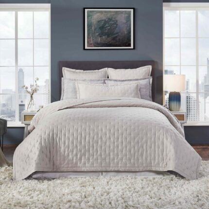 Oscar Tufted Cotton Sateen Quilt