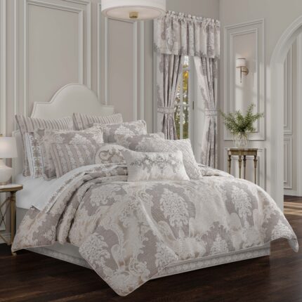Queensbury Almond 4 Piece Comforter Set