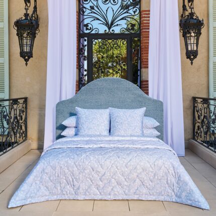Rosée Blue Coverlet