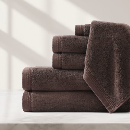 Egyptian Cotton Soft Border Towel Set